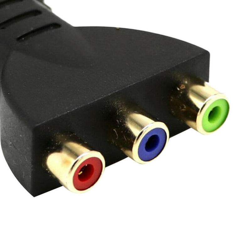 4Pcs HDMI Male to 3RCA Video Audio AV RGB Component Converter Adapter For HDTV