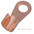 Assortment Car Closed End Copper Ring Lug Terminal Wire Crimp Connector Kit 50x