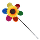 Colorful Sequins Sunflower Windmill Wind Spinner Home Garden Yard DecorationOZ