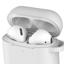 Anti-shock Earphone Case Cover Protection Waterproof For Airpods White Silicone