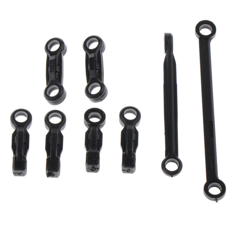 8pc Steering Servo Linkage Pull Rods Upper Swing Arm for Wltoys K989 RC