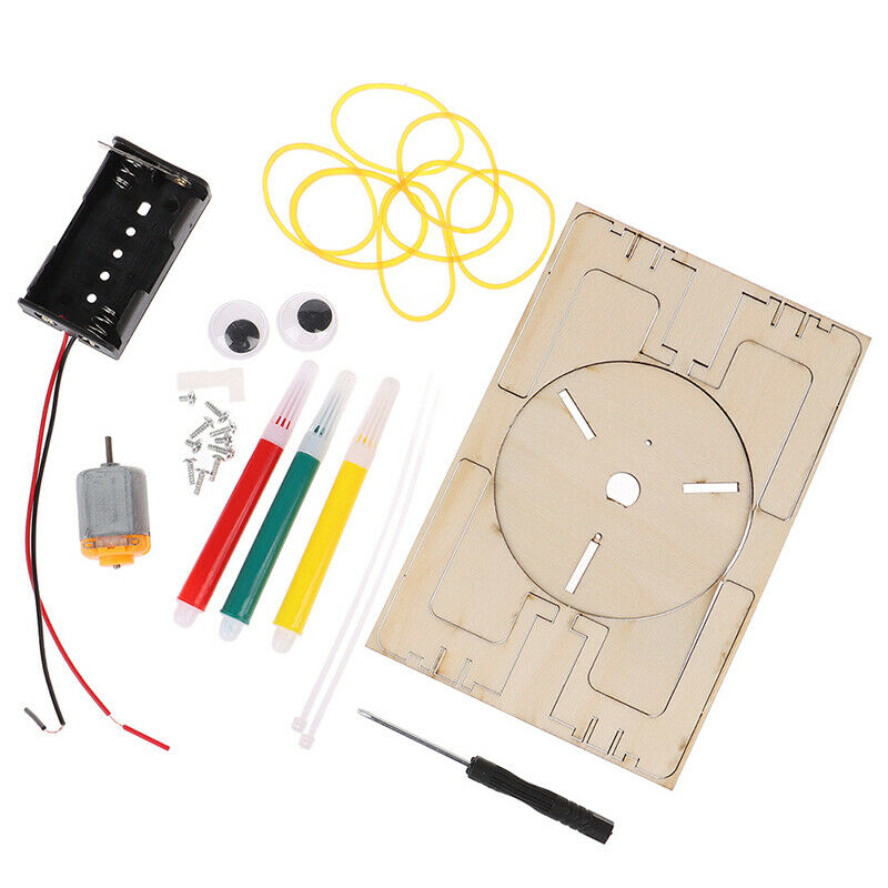 1Set DIY Doodle Robot Technology Inventions Educational Early Learning Kid T Bj