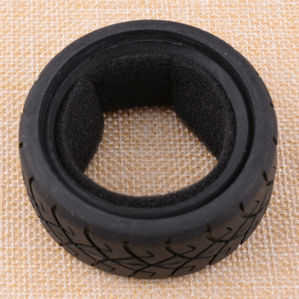 2pcs~65mm x26mm X-Pattern Radial Tires fit for HPI Racing 1/10 RC Car Wheels Hf