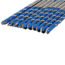 10Pcs Triangle Twist Drill Bits Set Carbide Alloy Rotary Tool for Marble 6mm