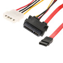 SATA 15+7pin Serial ATA Data and Power Combo Cable ( SATA 22Pin to 7Pin Data +