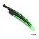 Mountain Bike Bicycle Cycling Front Rear Mudguard Black green