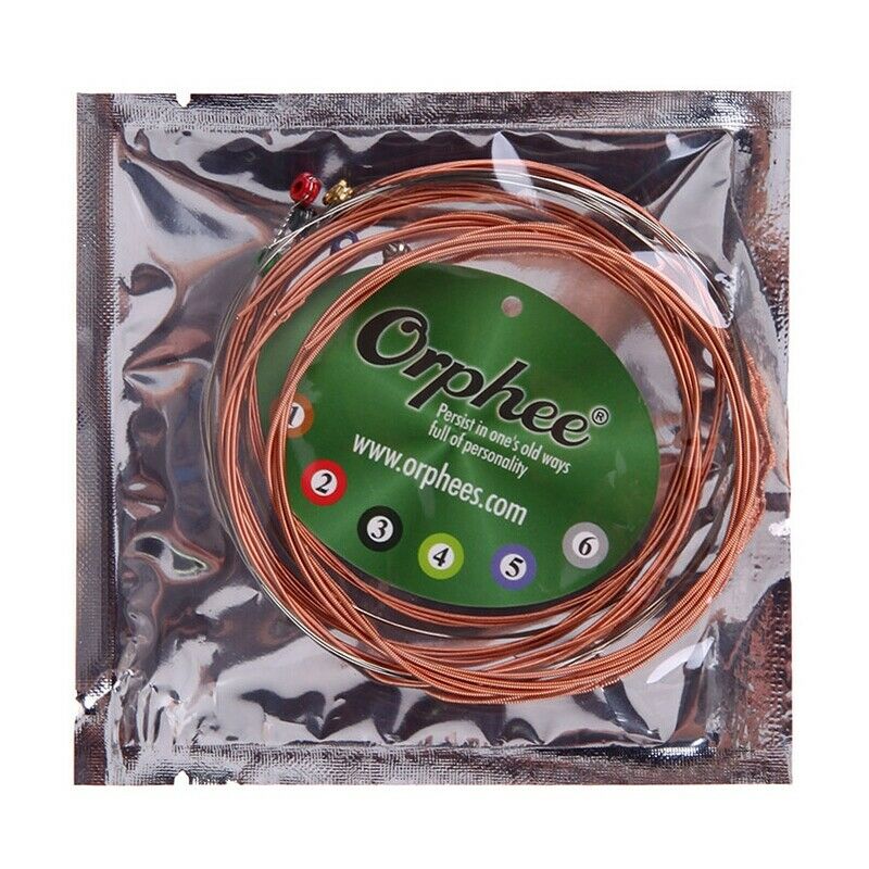 Orphee Acoustic Folk Guitar Steel Strings TX Series Cooper Full Set Replace