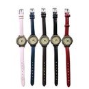 Ulzzang Black Wristband Ladies Fashion Classic Retro Magic Dial Alloy Ultra
