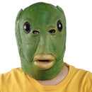 Creative Funny Fish Head Hood Cover Fun Gift Latex Head Headgear Party Props HOT