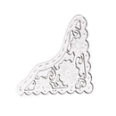 Flower Corner Metal Cutting Dies Stencils for Scrapbook Paper Card Embossing