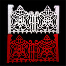 Gate Frame Decor Metal Cutting Dies Stencils For Scrapbooking Paper Card Craf lj
