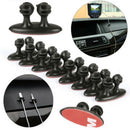 8X Car Wire Cord Clip Cable Holder Tie Fixer Organizer Drop Adhesive Clamp New