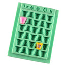 Mold Silicone Mold Chocolate Mold Cakes Chocolate Candy letter symbol