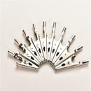 Single Prong Alligator Clips With Teeth Aligator Stainless Steel Clips ME