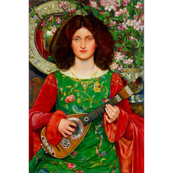 1000pcs DIY Woman Playing Piano Jigsaw Oil Painting Assembling Picture Toys