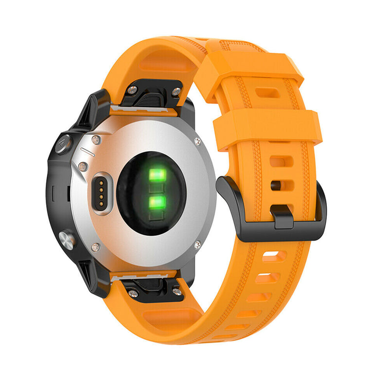 20mm Silicone Wrist Strap Quick Release Adjustable Sports Watch Band for Fenix