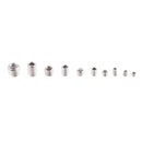 200pcs 304 Stainless Steel Hex Socket Cap Head Screws M3 to M8 Kit Box