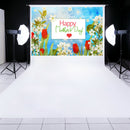 Party Decor Mother Day Theme Background Cloth Photography Props Studio Backdrop