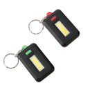Mini LED COB Flashlight Waterproof Portable Keychain Torch Light Camping L %a