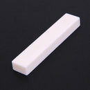 3pcs Bone Guitar Bass Blank Nut String Nut 52mmx 6mmx 10mm Beige A