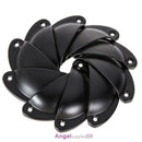 10Pcs Kitchen Shell Pull Handle Cupboard Door Cabinet Knob Drawer Furniture Tool