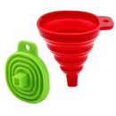 Funnel Collapsible Set of 2, Foldable Funnel for Liquid Transfer 100% Food  O1J2