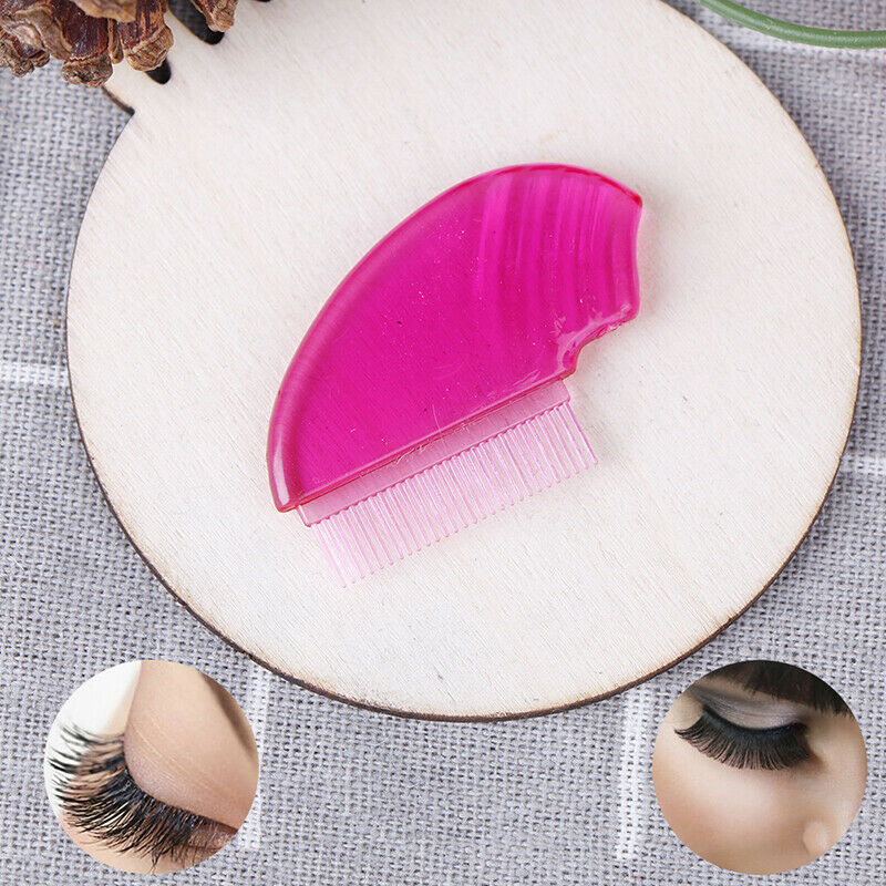 Women Eyelash Comb Lash Separator Lift Curl Plastic Brush Beauty Eyelash Too Kw