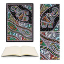 DIY Elephant Special Shaped Diamond Painting 50 Page A5 Sketchbook Notebook
