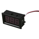 5X(Mini voltmeter tester Digital voltage test battery DC 0-30V red auto carU9G4)