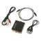 Digital Tos Coaxial to Analog Stereo Audio L/R Adapter with 3.5mm RCA Jack for