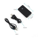 2 IN 1 Bluetooth 5.0 Transmitter Receiver Wireless Audio 3.5mm Jack Aux Adapter/