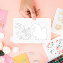 Christmas Decor Stamp Scrapbook Album Embossing Metal Frame Cutting Die (A) A