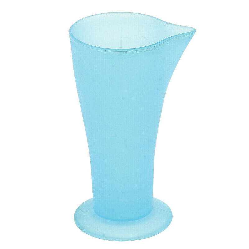 120ml Plastic Reusable Beaker Laboratory Graduated Measuring Cylinder Cup
