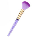 Diamond Makeup Brush Women Beauty Blush Brush Cosmetic Tool (Purple) A