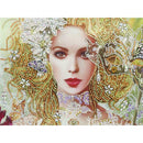 5D DIY Special Shaped Diamond Painting Beauty Cross Stitch Mosaic Kit Decor
