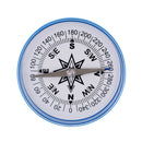 Blue Plastic Extra Large Round Directional Compass With 100mm Diameter