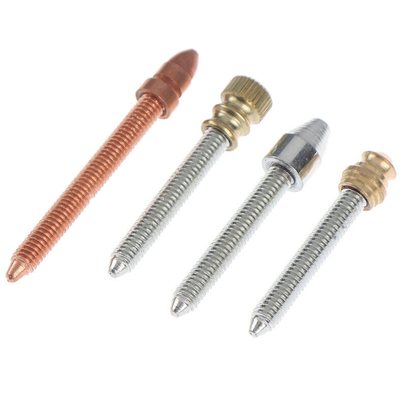 4pcs/set Tattoo Machine Metal Contact Screws Front Binding Post Parts Perman BX