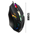 4000DPI Optical Wired Gaming Mouse Professional Colorful Backlight Gamer Mice bs