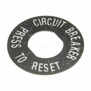 30A 125/250VAC 50VDC Circuit Thermal Breaker Thermal Protector For Generato