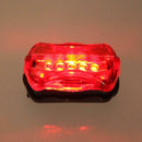5LED Bicycle Headlight + Taillight Mountain Road Bike Rear Lamp Front Light A