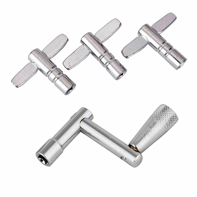 Drum Keys 4 Pack Drum Tuning Key with Continuous Motion Speed Key Percussio