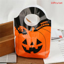 10pcs Halloween Easter Party Pumpkin Ghost Candy Bag Baking Cookies Box Home  3C