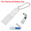 1X Hearing Aid Battery Batteries Box Button Storage Protective Holder Hard C BX