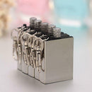 Permanent Match Box Lighter Cigarette Camping Keyring Novelty