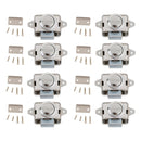 8pcs Push Button Drawer Catch Lock Latch for Motorhome RV Boat Door New