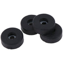 4x Rubber Bumpers Embedded Washer Feet Pad Instrument Holder 30x10mm EOB.AU