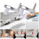 2X 5cm Replacement Toilet Seat Hinges Mountings Set Fittings Screws Repairing