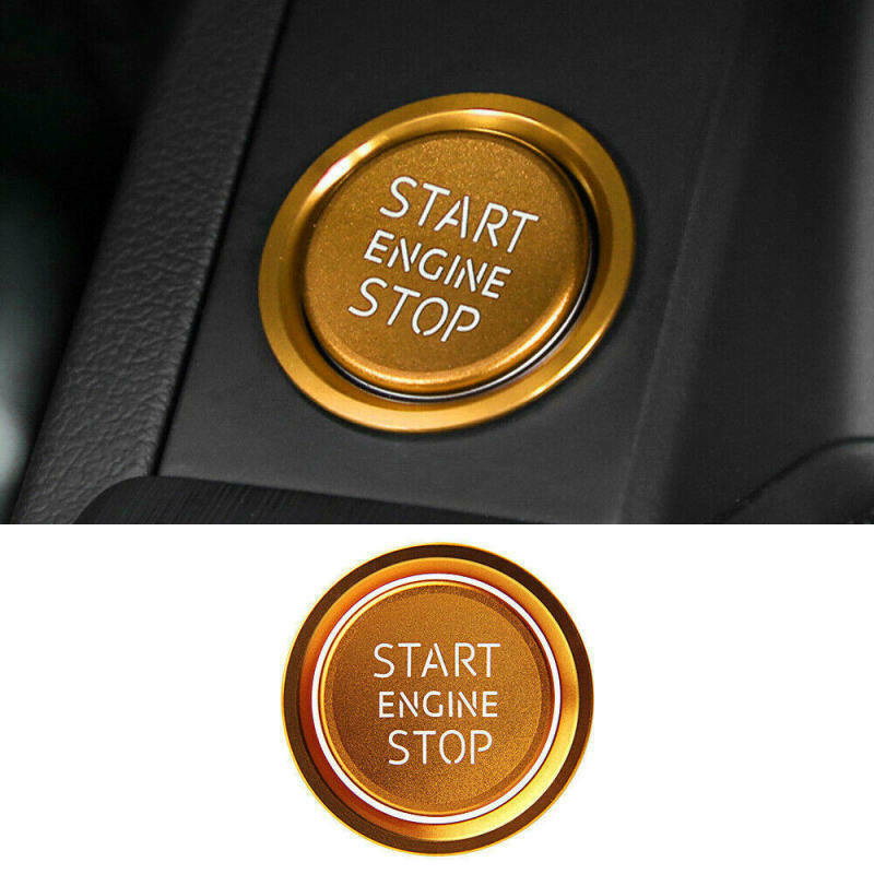 tart Stop Engine Push Button Switch Cover Fit for Audi A4 A6 Q5 Q7 A5 A7  IES