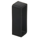 Black Watch Strap Retaining Hoop Loop Rubber Retainer Buckle Holder 24mm