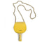 Girl Kids Messenger Bag Women Leather Chain Saddle Shoulder Bag (Yellow) A